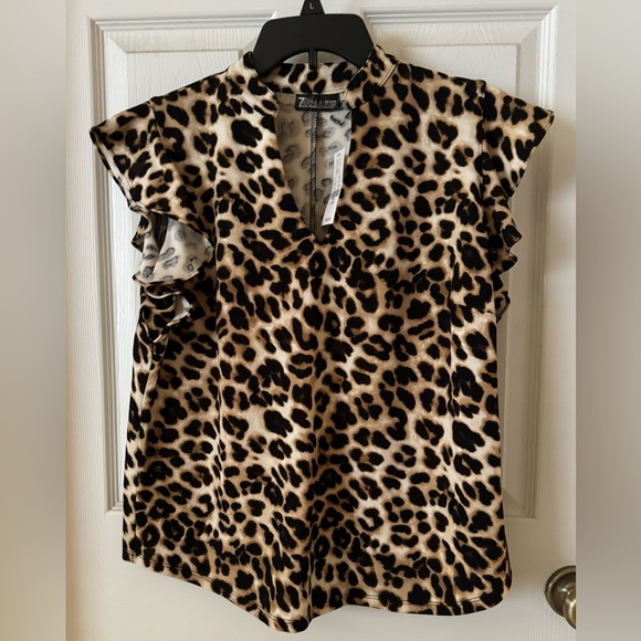 Women’s leopard print top - Picture 2 of 4